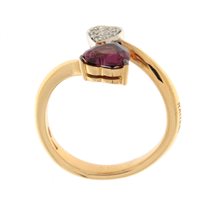 Anello Fanton Gioielli Donna ANELLI DIAMANTI in Oro rosa Tormalina 1.12 Ct FG40016276 - FG40016276